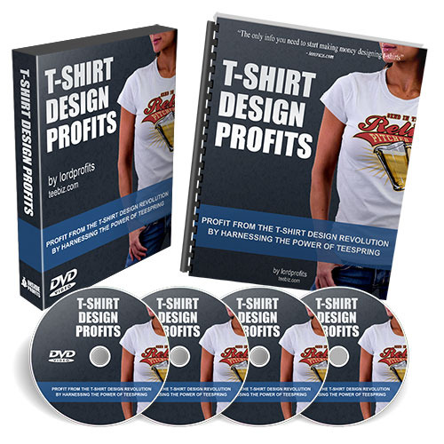 Product picture T-Shirt Design Profits - Teespring Training